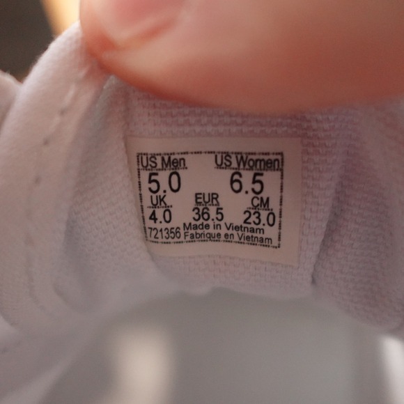 Vans Shoes Women 6.5 White Old Skool Stacked Platform Sneakers Skate Road Flaw - Picture 10 of 11